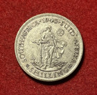 South Africa Shilling 1940 Silver Coin Km 28 T6313