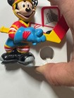 Vtg Mickey Mouse Hockey Bubble Gum Candy Dispenser Toy Ford Gum   Machine Co
