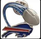 Buffalo Bills Football Sports Pin Glitter Trail Design Licensed By Amincousa