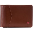 Alpine Swiss Mens Rfid Protected Slimfold Wallet Slim Leather Bifold Id Window