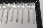 Lot Of 12x Oneida Community Coronation Silver Plate Sugar Tea Spoons 4 25  Vtg