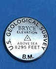 Bryce National Park Geologic Benchmark Replica Token