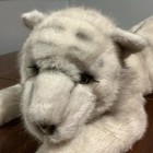 Russ Berrie White Tiger    yomiko    Large 34    Realistic Animal Item 259  7975 Rare