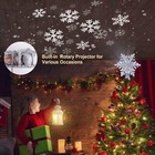Christmas Tree Topper Projector Snowflake Christmas Tree