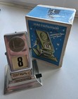 Desk Calendar Vintage Desk Perpetual Calendar Flip Manual   Original Box Ussr