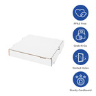 Karat Corrugated Pizza Box  16  x16  x2    White - 50 Pcs  Fp-pbf16w