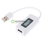 Mini Lcd Usb Charger Capacity Power Current Voltage Tester Meter Detector
