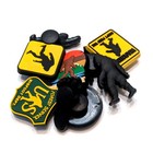 Bigfoot Shoe Charms  pack Of 9  Big Foot Sasquatch Teen Gift Set Lot- Fits Crocs