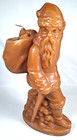 Vintage Christmas Santa Candle 11 Inches Tall  By Faroy  Read 