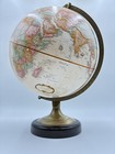 Replogle Old World  Classic 12 In Diameter Globe Raised Relief Vintage 1970s Usa