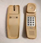 Western Electric Trimline Yellow Push Button Desk Phone Vintage