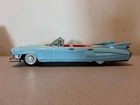Bandai 1959 Cadillac Convertible Japan Tin Friction Toy Model Car W Box Blue