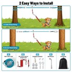 Dog Runner Cable System Blue Large Dogs Up To 300lb 100ft Tangle-free System