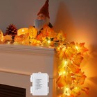8 Modes   Timer Fall Decor Garland With Lights  14 7ft 40led String 1 Pack