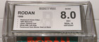 Paramount Pictures 1956 Rodan Colored Art Godzilla Vhs Video Tape Beckett 8 0