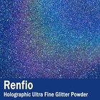 Renfio Holographic Ultra Fine Glitter Powder Metallic Resin Glitter 2 11 Oz 6   