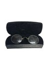 Victorian Antique Pince Nez Spectacles Eyeglasses Oval Lenses W  10k Gold Bridge