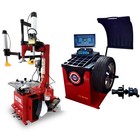 Katool Tire Changer Machine Wheel Balancer Combo  2 0hp Motor 26  Rim Tire Clamp
