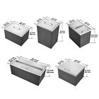 Vevor Drop In Ice Chest Ice Cooler Stainless Steel Ice Bin W cover 13 Types