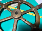 18  Antique Nautical Ship s Wheel Cast Brass   Wood Wall Art Boat