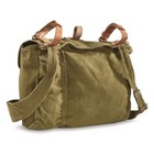 Romanian Military Shoulder Bag W strap Combat Day Pack Surplus Leather Bread