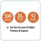 Pen   Gear Copy Paper  8 5  X 11   92 Bright  White  20 Lb  1 Ream 500 Sheets 