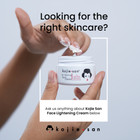 Kojie San Kojic Acid Cream - Face Brightening Cream For Dark Spots