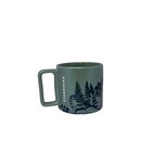 Starbucks Fall 2022 Mint Green Mushroom Fern Shimmer Ceramic 12 Oz Mug 2ct New
