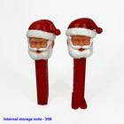 Pez Santa Claus Candy Dispenser Vintage 1968   1974 No Feet   Feet Version