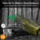 Night Vision Monocular 7x Digital Zoom Infrared Telescope For Hunting Camping
