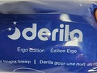 Sealed  Derila Ergo Neck Pillow Contour  Standard Size Foam  54x36x12 Cm  New 