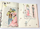 Vintage Greeting Card Anniversary Hallmark Multi Page Old Fashioned Couple