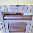 Nib Tarte Kindness Cafe Gift Set 6 Pc Eyeshadow Palette Juicy Lip Plump Mascara
