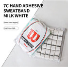 Wilson Pro Comfort Tennis Badminton Overgrip White 15 Pack_zipper Bag