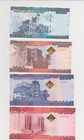 Tanzania  2025 Banknotes Set  1 000 - 10 000 Shillings New Sign P 41-44