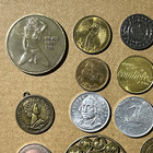 Token Lot    -assorted Vintage Mixed Tokens-medals-nice Collection 