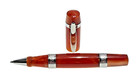 Ancora Perla Brown Pearlescent  Rollerbal Pen And Box - Very Rare 