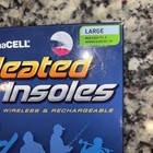 Thermacell Rechargeable Heated Insoles With Wirelsee Remote Control Large Size