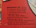Vintage 1967 Kenner s Spirograph  401 Red Tray Complete  Iob Excellent Shape 