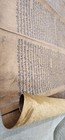 Antique Handwritten Hebrew Biblical Manuscript On Parchment  klaf   18th19th C 