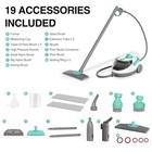 Pressurized Handheld Multi-surface Steamer Steam Cleaner With 19pcs Cleaning Kit