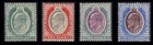  b75  Malta   Group Of 4 Stamps 1903 Issue   Mint Hinged - Cv   45 