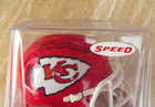 2019 Patrick Mahomes Kansas City Chiefs Signed Autographed Mini Football Helmet