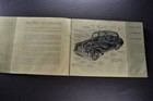 1949 Vauxhall Catalog Brochure Velox Wyvern Saloon Original 49