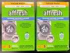 Lot Of 2 Boxes Affresh Washing Machine Cleaner Tablets Antibacterial Fresh Scent