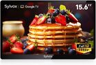 Sylvox 15 6   Smart Under Cabinet Tv Kitchen Tv 1080p Fhd Flip-down 12vlot Tv