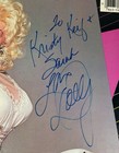 Dolly Parton Signed Autograph Vinyl Lp Cover  the Great Pretender   