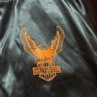 Vintage 1970s Harley Davidson Satin Bomber Jacket