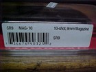    ruger Mag 10 Sr9 Magazine 9mm 10 Rounds Steel Blued Finish