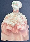 Rare Vintage Hallmark  mademoiselle Violette  French Paper Doll Card B8 pd17